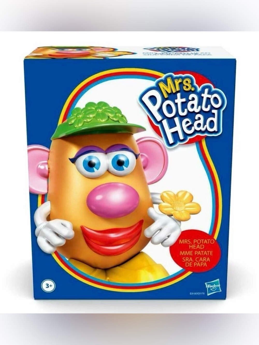 Hasbro Mr. Potato Head Toy - Brown Body, Pink Ears & Yellow Shoes